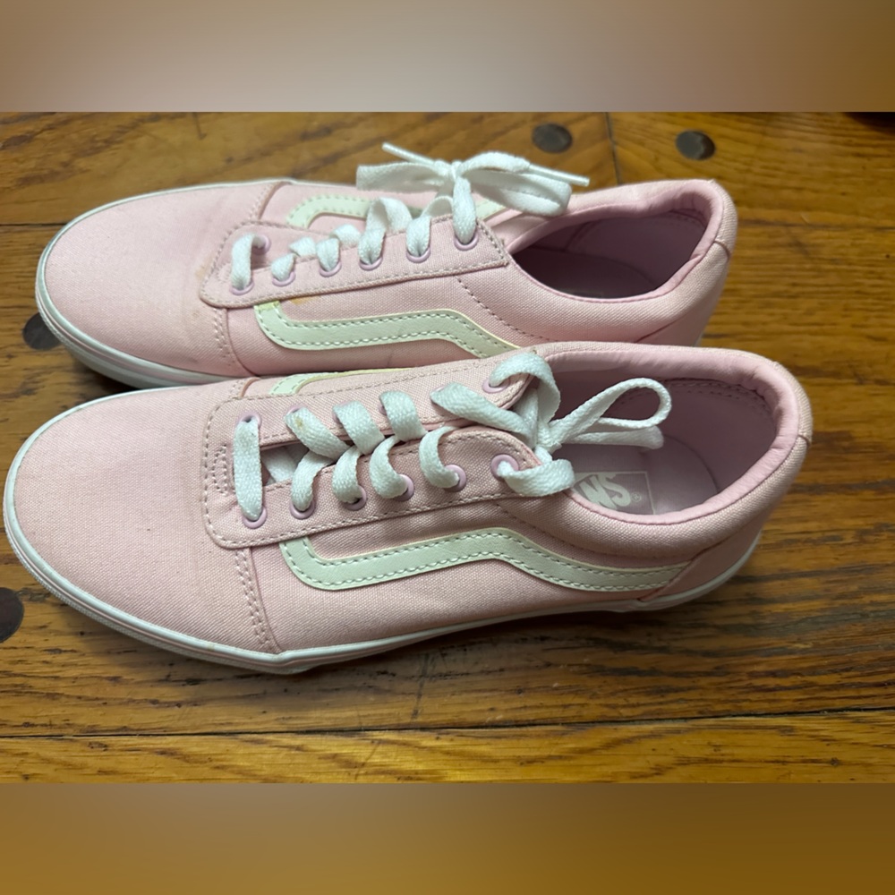 Baby pink vans